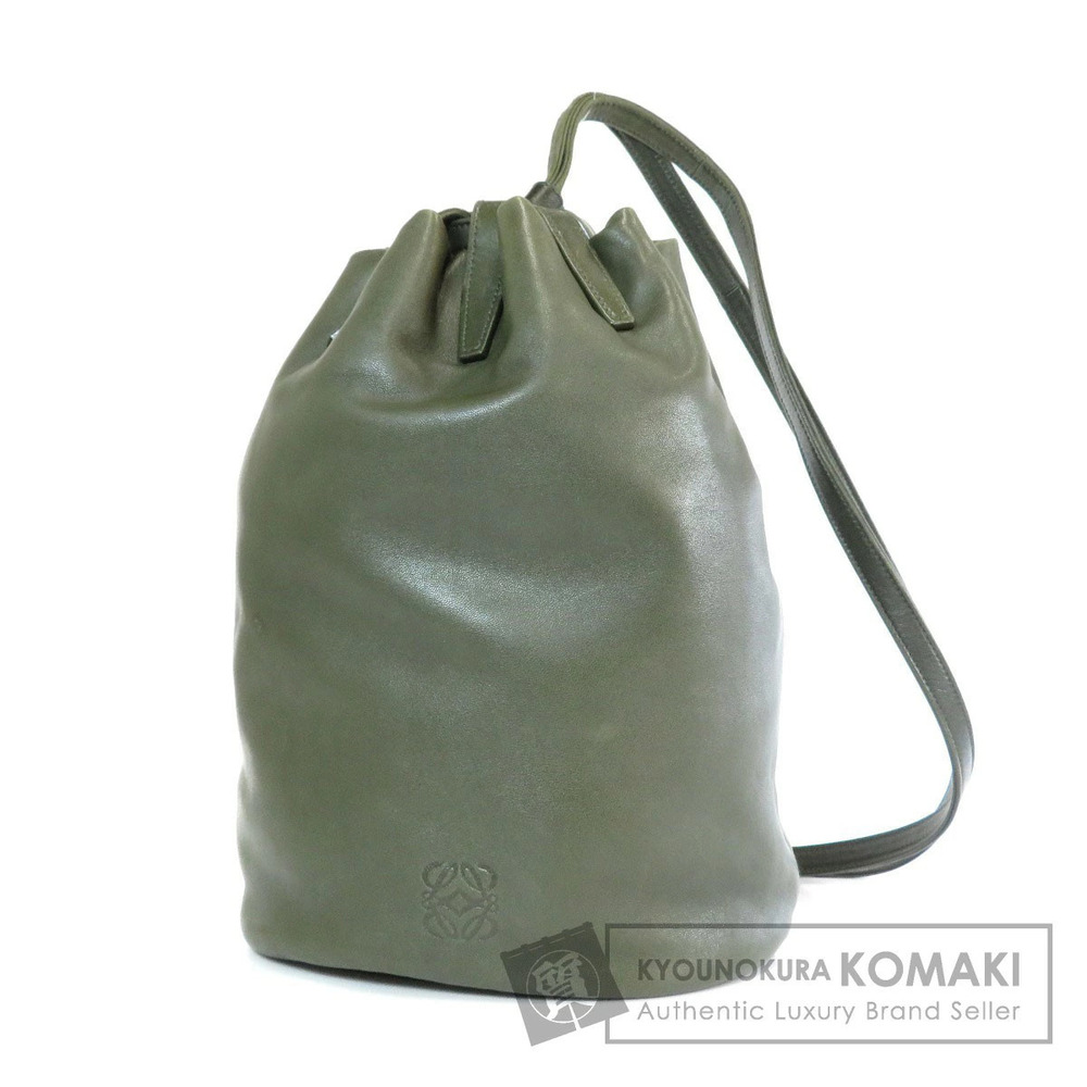 LOEWE logo Backpack Rucksack Daypack calfskin
